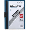 Durable Office DURACLIP Letter Report Cover, Dark Blue, 8 1/2" Width x 11" Length, 25 / Box, DBL2214-07