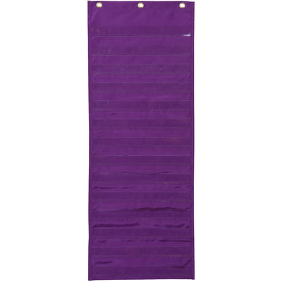 Dixon Ticonderoga Pacon Dry Erase Activity Pocket Chart, Purple, PAC20410