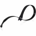 Velcro ONE-WRAP Thin Ties 15in x 1/2in Ties Gray & Black 30 ct, 30 / Pack, VEK94257