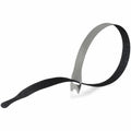 Velcro ONE-WRAP Thin Ties 15in x 1/2in Ties Gray & Black 30 ct, 30 / Pack, VEK94257
