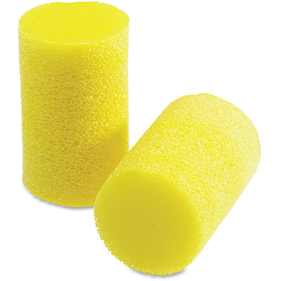 3M E-A-R Classic Uncorded Earplugs, Yellow, 1 Box, MMM3101103