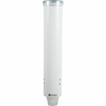 San Jamar Small Pull-type Water Cup Dispenser, Transparent White, SJMC4160WH