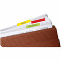 3M Post-it Solid Colors Angled Filing Tabs, Assorted, 24 / Pack, MMM686AALYR