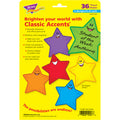 TREND Smiling Stars Accents, Assorted, 1 Pack, TEPT10907