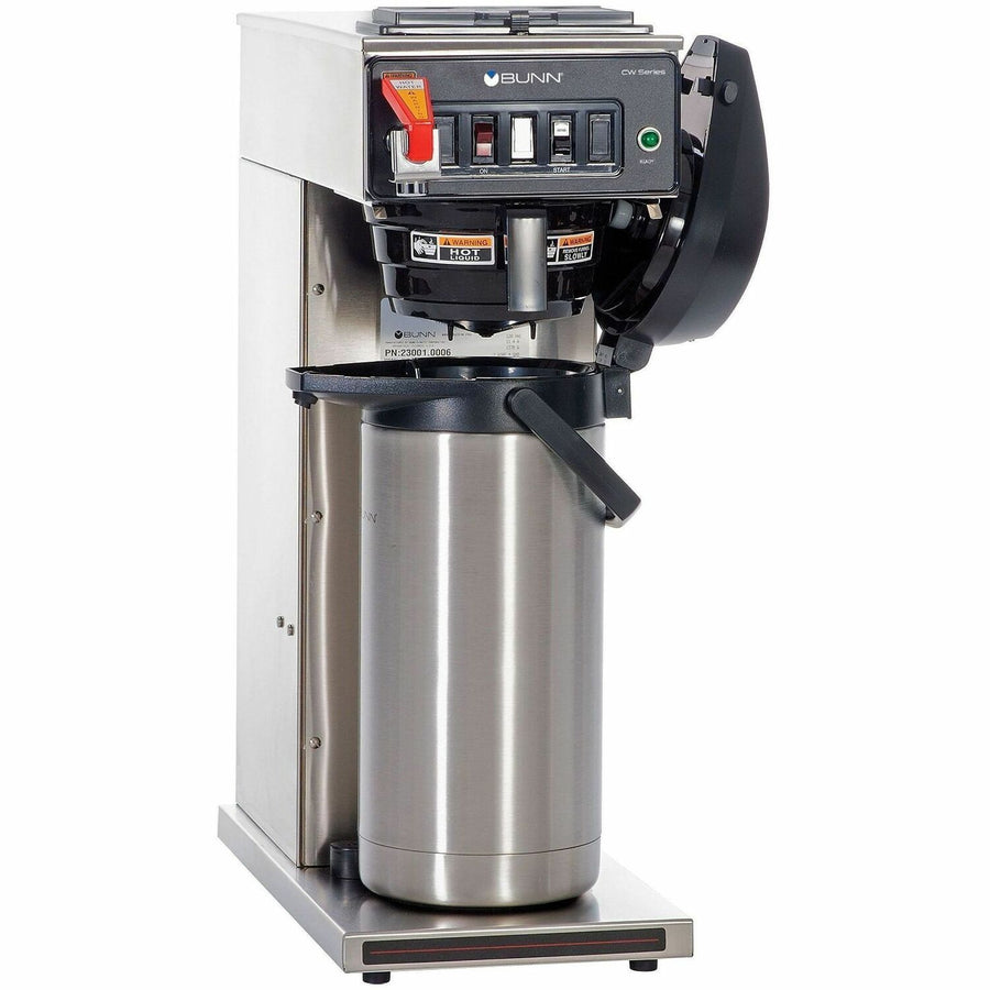 BUNN CWTF15-APS Airpot Coffee Brewer, 9" x 23.6", Stainless Steel, BUN230010006
