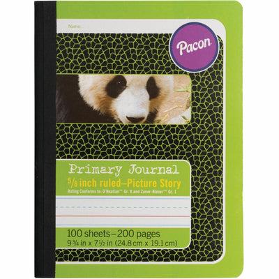Dixon Ticonderoga Pacon Primary Journal Composition Books, 7 1/2" x 9 3/4", PAC2428