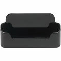 Deflecto Single Business Card Holder, Black, DEF90104
