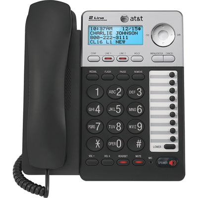 VTech AT&T Standard Phone - Silver, /BX 2BX/CT — view 1