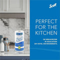 Kimberly-Clark Scott Kitchen Paper Towels with Fast-Drying Absorbency Pockets, White, 1 Roll, KCC41482