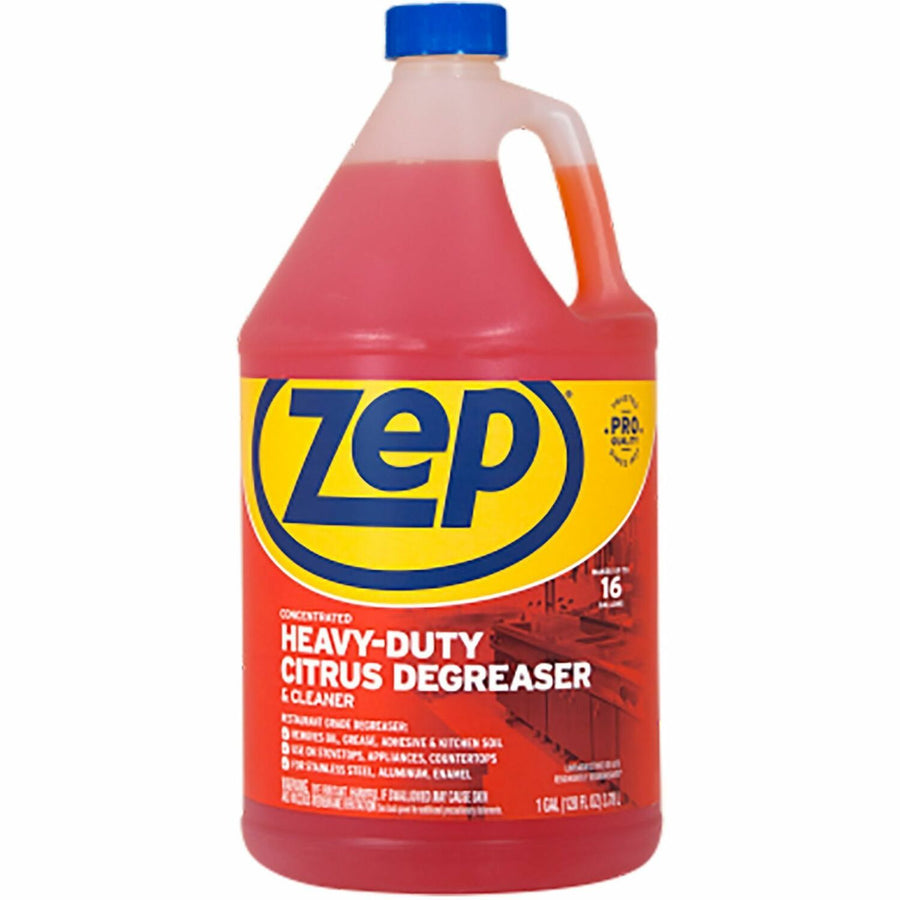 Zep Heavy-Duty Citrus Degreaser, Orange, ZPEZUCIT128