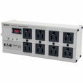 Eaton Tripp Lite series 8-outlet Premium Surge Suppressor, Light Gray, TRPISOBAR8ULTRA