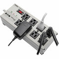 Eaton Tripp Lite series 8-outlet Premium Surge Suppressor, Light Gray, TRPISOBAR8ULTRA
