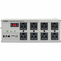 Eaton Tripp Lite series 8-outlet Premium Surge Suppressor, Light Gray, TRPISOBAR8ULTRA