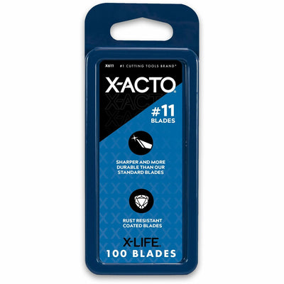 Elmer's X-Acto Refill Blades No. 11 Bulk Pack, Stainless Steel, 100 / Box, EPIX611