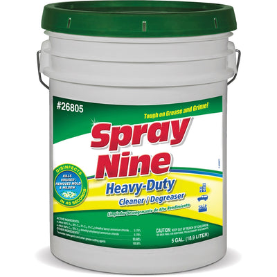ITW Pro Spray Nine Heavy-Duty Cleaner/Degreaser + Disinfectant, Clear, PTX26805