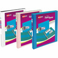Avery 1/2" Two-Tone View 3-Ring Binder With Pockets, White, 8 1/2" Width x 11" Length, 12 / Carton, AVE17241