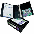 Avery Heavy-Duty Framed View 3-Ring Binder, Black, 8 1/2" Width x 11" Length, AVE68037