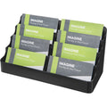 Deflecto Sustainable Office Business Card Holder, Black, DEF90804