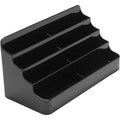 Deflecto Sustainable Office Business Card Holder, Black, DEF90804