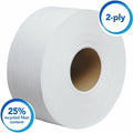 Kimberly-Clark Scott Essential Extra Soft JRT Bathroom Tissue, White, 1 Carton, KCC07304