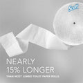 Kimberly-Clark Scott Coreless High-Capacity Jumbo Roll Toilet Paper, White, 12 / Carton, KCC07005