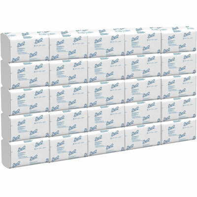 Kimberly-Clark Scott Pro Scottfold Multifold Paper Towels with Absorbency Pockets, White, 1 Carton, KCC01960