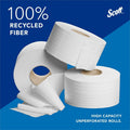 Kimberly-Clark Scott JRT Bathroom Tissue, White, 12 / Carton, KCC67805