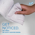 Kimberly-Clark Scott Coreless High-Capacity Jumbo Roll Toilet Paper with Elevated Design, White, 12 / Carton, KCC07006