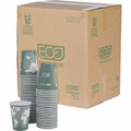 Eco-Products 12 oz World Art Hot Beverage Cups, Multi, 20 / Carton, ECOEPBHC12WA