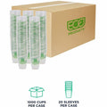 Eco-Products 9 oz GreenStripe Cold Cups, Clear, 20 / Carton, ECOEPCC9SGS