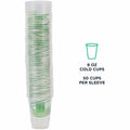 Eco-Products 9 oz GreenStripe Cold Cups, Clear, 20 / Carton, ECOEPCC9SGS