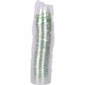 Eco-Products 9 oz GreenStripe Cold Cups, Clear, 20 / Carton, ECOEPCC9SGS