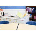 Durable Office Desk Reference System with Display Sleeves, Gray, DBL535810