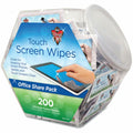 Falcon Safety Alcohol-free Antistatic Monitor Wipes, White, FALDMHJ