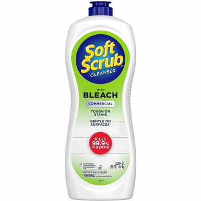 The Dial Dial Soft Scrub Bleach Cleanser, White, 6 / Carton, DIA15519CT