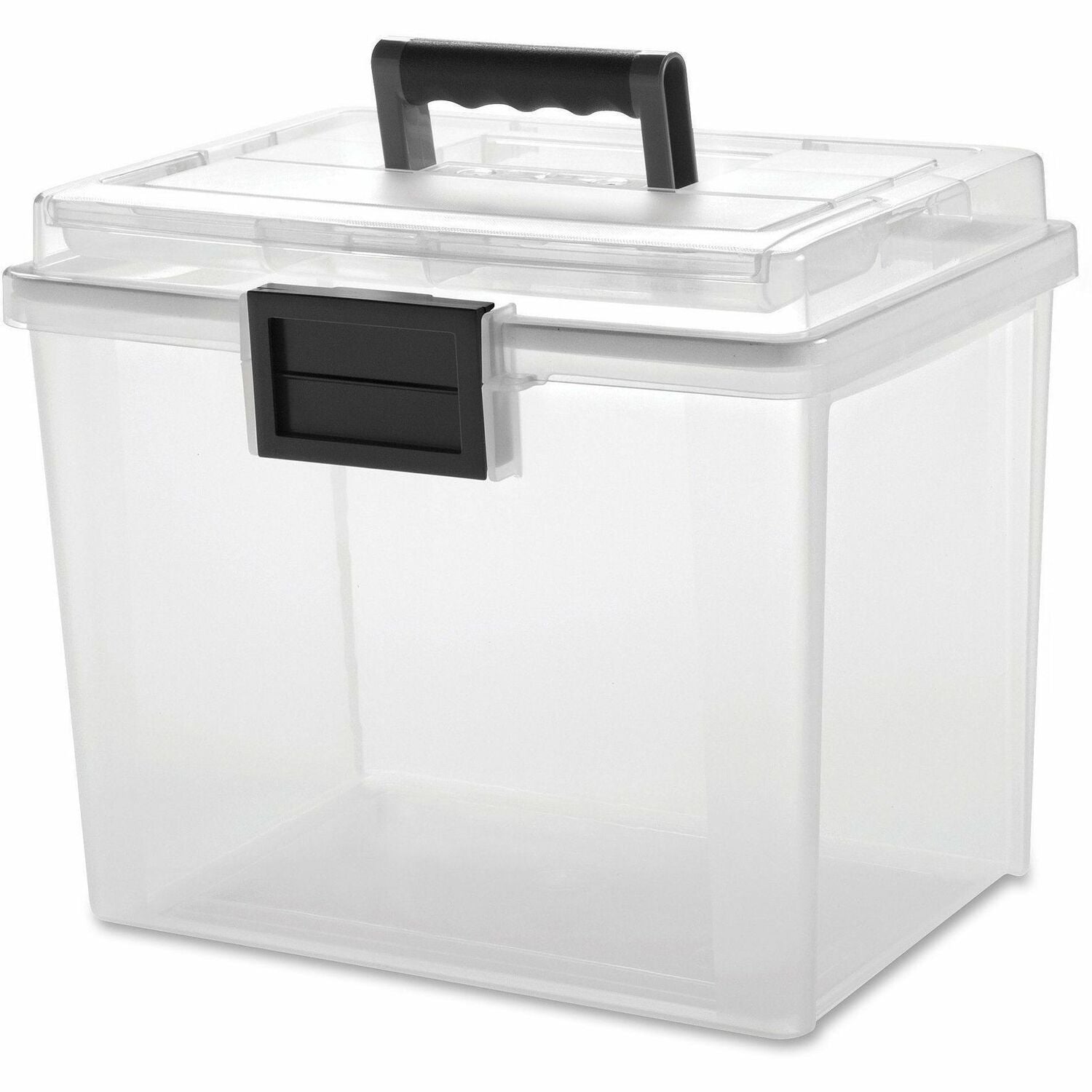 IRIS Weather Tight Portable File Box, 1 Each