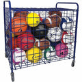 Champion Sports Full Size Lockable Ball Locker, Blue, CSILFX