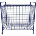 Champion Sports Full Size Lockable Ball Locker, Blue, CSILFX