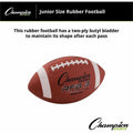 Champion Sports Junior Rubber Football, CSIRFB3