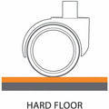 ES ROBBINS Everlife Hard Floor Chairmat, Clear, ESR132123