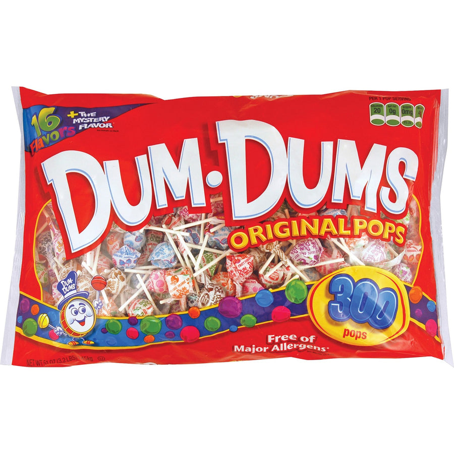 Dum Dum Pops Original Candy, Gluten-free, 1 Bag, SPA60