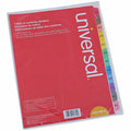 Universal Index Divider, White, 1 Set, UNV24810