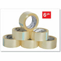 Universal Heavy-Duty Box Sealing Tape, 3" Core, 1.88" x 54.6 yds, Clear, 6/Pack, UNV93000