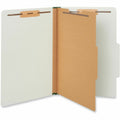 Universal 2/5 Tab Cut Legal Classification Folder, Gray, 8 1/2" Width x 14" Length, 10 Box, UNV10262