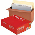 Universal Straight Tab Cut Letter Expanding File, Brown, 8 1/2" Width x 11" Length, 10 Box, UNV15262