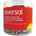 Universal Paper Clip, Yellow, 250 / Pack, UNV95000
