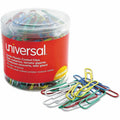 Universal Paper Clip, Yellow, 250 / Pack, UNV95000