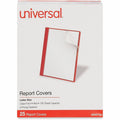 Universal Report Cover, 8 1/2" Width x 11" Length, 25 Box, UNV57123
