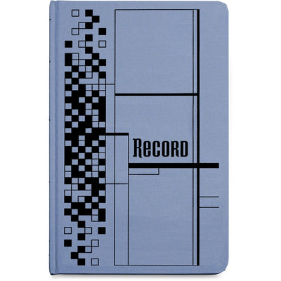 TOPS Adams 500-page Blue Cloth Hardbound Journal, 12.12" Width x 7.62" Length, 3EA/CT — view 1