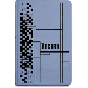 TOPS Adams 500-page Blue Cloth Hardbound Journal, 12.12" Width x 7.62" Length, ABFARB712CR5